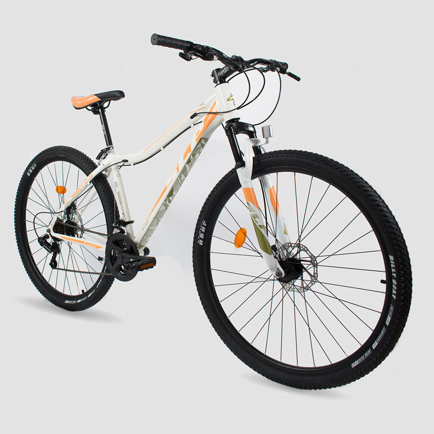Bicicleta Plegable Rodado 20 Adultos Parrilla Frenos Timbre - Celeste — HTS
