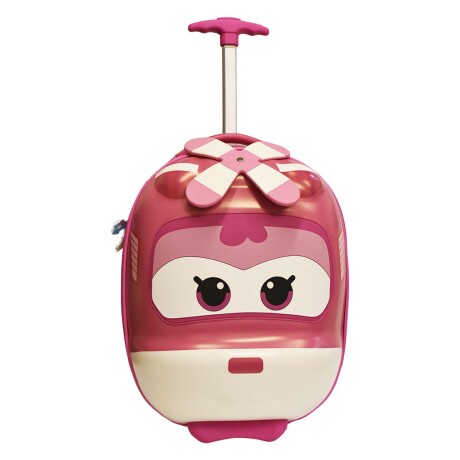 Valija Infantil Rígida Mochila Maleta Pequeña Escuela Viaje Rosa