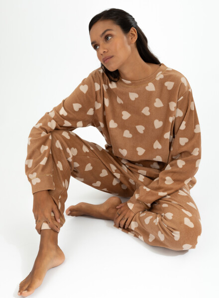 Pijama cuore Marfil
