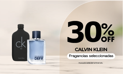 Fragancias seleccionadas CK 30%
