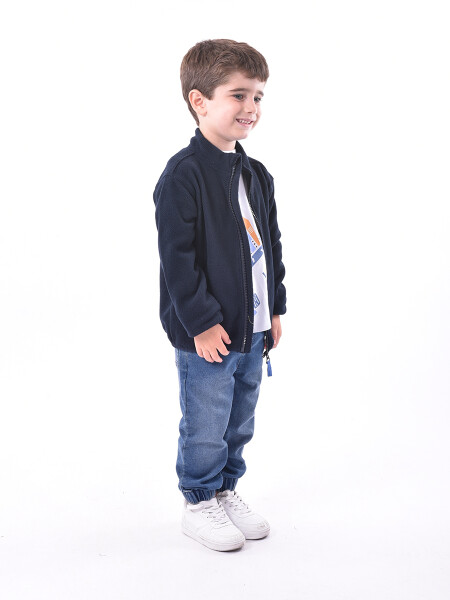 CAMPERA SIMO AZUL OSCURO