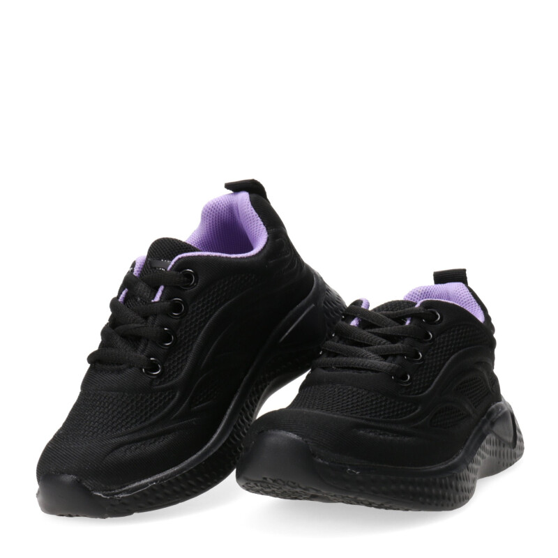 Championes de Niña Push ALLARIZ c Negro