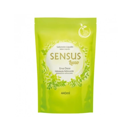 JABON LIQUIDO SENSUS SACHET 440 ML ERVA JABON LIQUIDO SENSUS SACHET 440 ML ERVA