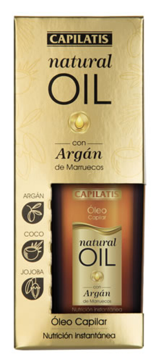 Óleo Capilar Capilatis Argán de Marruecos 60 ml – Brillo y Protección Antifrizz 