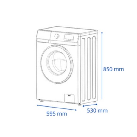LAVARROPAS JAMES 6 KG BLANCO LAVARROPAS JAMES 6 KG BLANCO