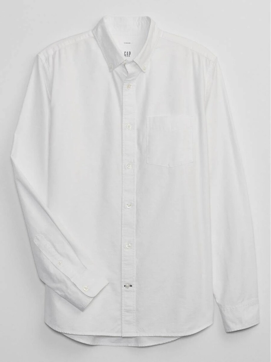 Camisa Oxford Standard Hombre - White 2 