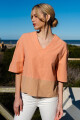 Blusa Duo Coral