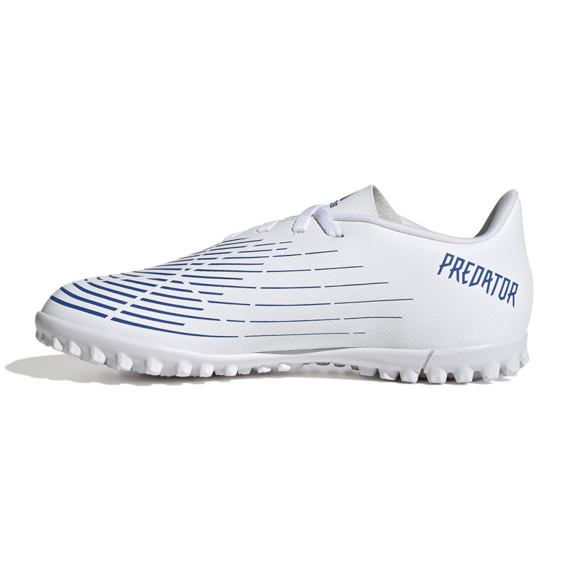 Adidas Predator Edge.4 Tf J Ftwr White/hi-res Blue Ftwr White Blanco-azul