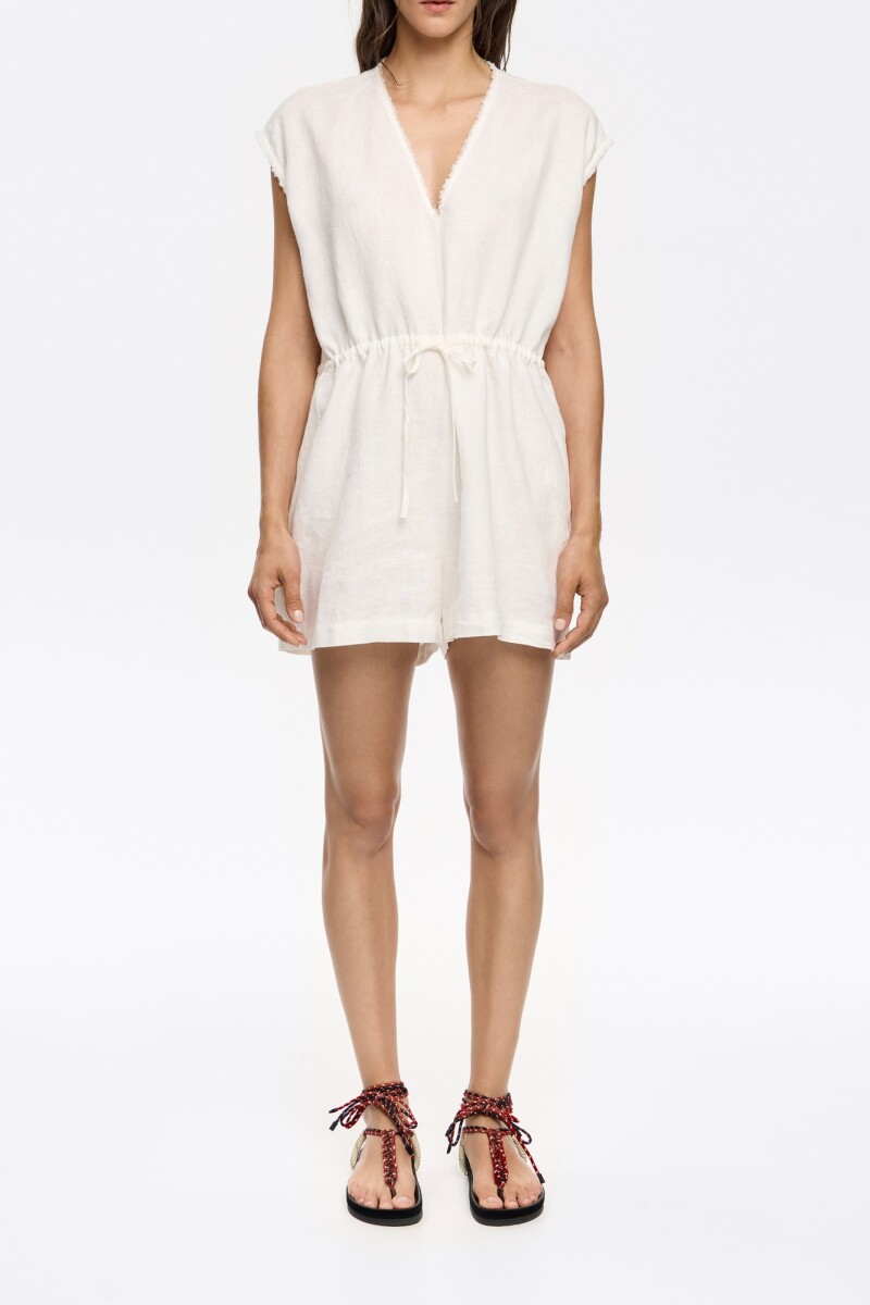 VESTIDO CORTO Marfil