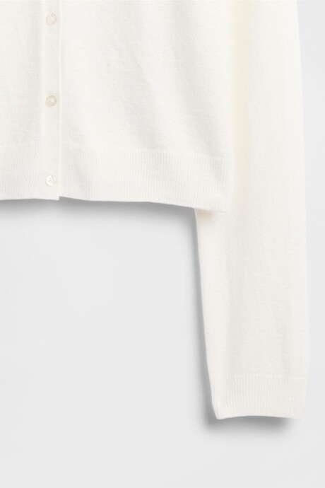 Saco Cashsoft Mujer Ivory Frost