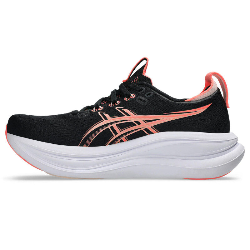 Zapatillas Running GEL-Nimbus 28 Mujer Black/pearl Pink