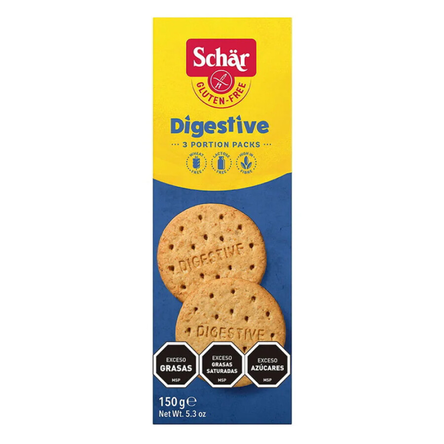 Galletas Digestivas Sin Gluten Schar 150g Galletas Digestivas Sin Gluten Schar 150g