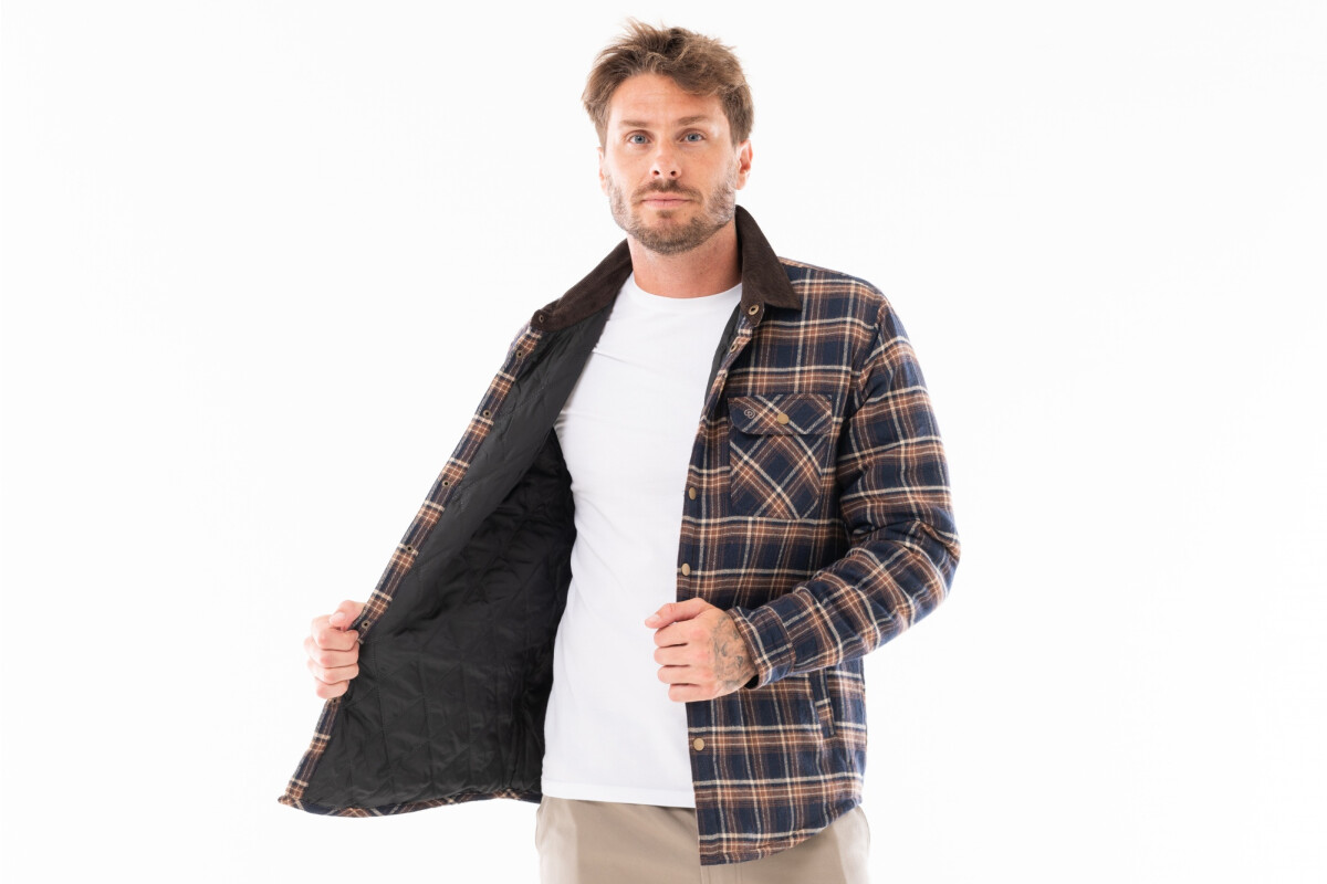 CAMISA MONTANA LEÑADORA Cuadro Azul 23