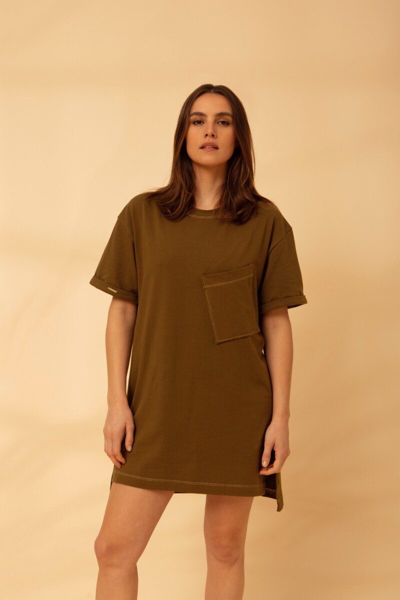 REMERA POQUET - Safari 