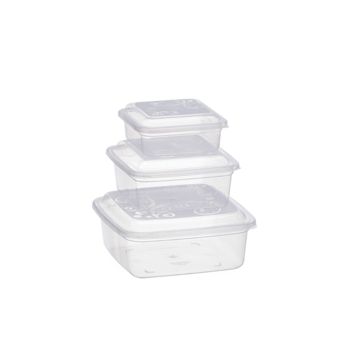 PACK X 3 VIANDAS ALIMENTOS 
