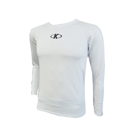 Remera Térmica Manga Larga K BLANCO