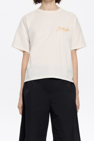 CAMISETA Marfil