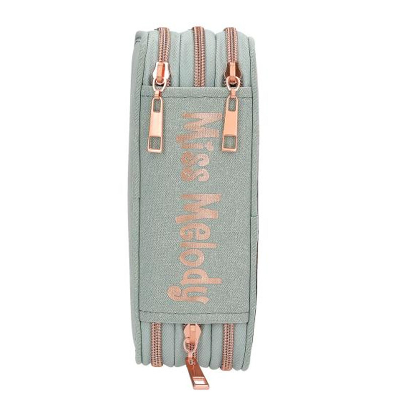 Cartuchera Miss Melody estuche triple Romantic Fields Top Model Cartuchera Miss Melody estuche triple Romantic Fields Top Model