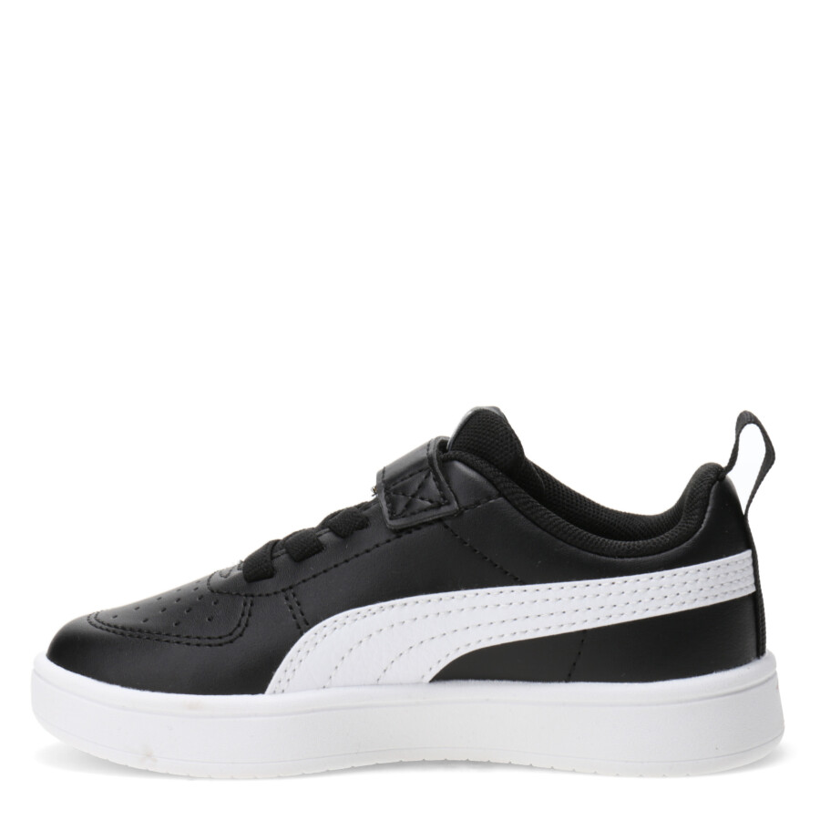 Championes Infantiles Puma Rickie AC PS Kids Negro - Blanco