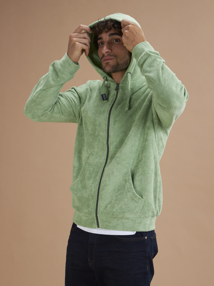 FLEECE CANOPU VERDE