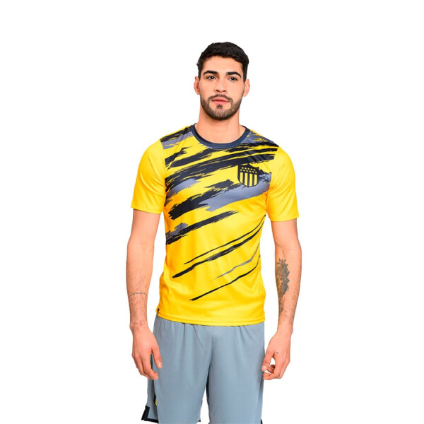 Remera Umbro Peñarol de Hombre - 4P100014 Amarillo-negro