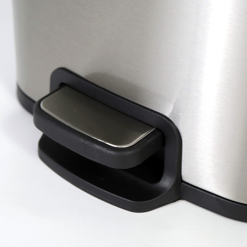 BASURERO INOX C/PEDAL 12LTS Unica