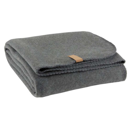 Manta throw DAGLILJE 130x170 gris oscuro Gris oscuro