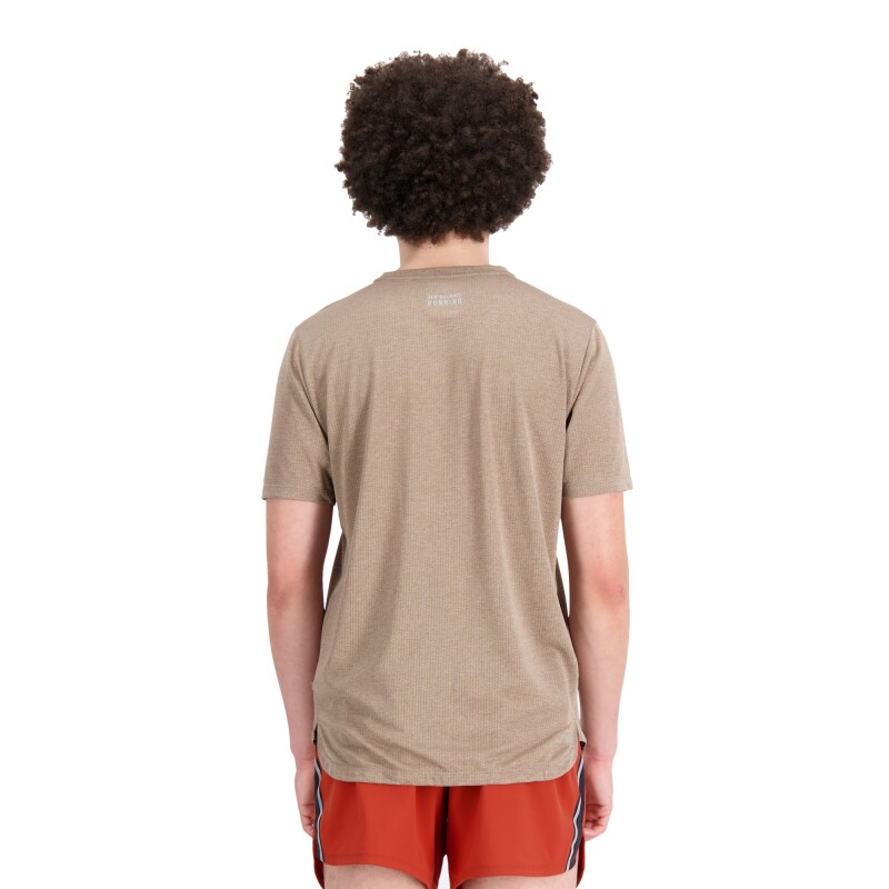 Remera New Balance de Hombre - Impact Run - MT21262MUH MUSHROHR