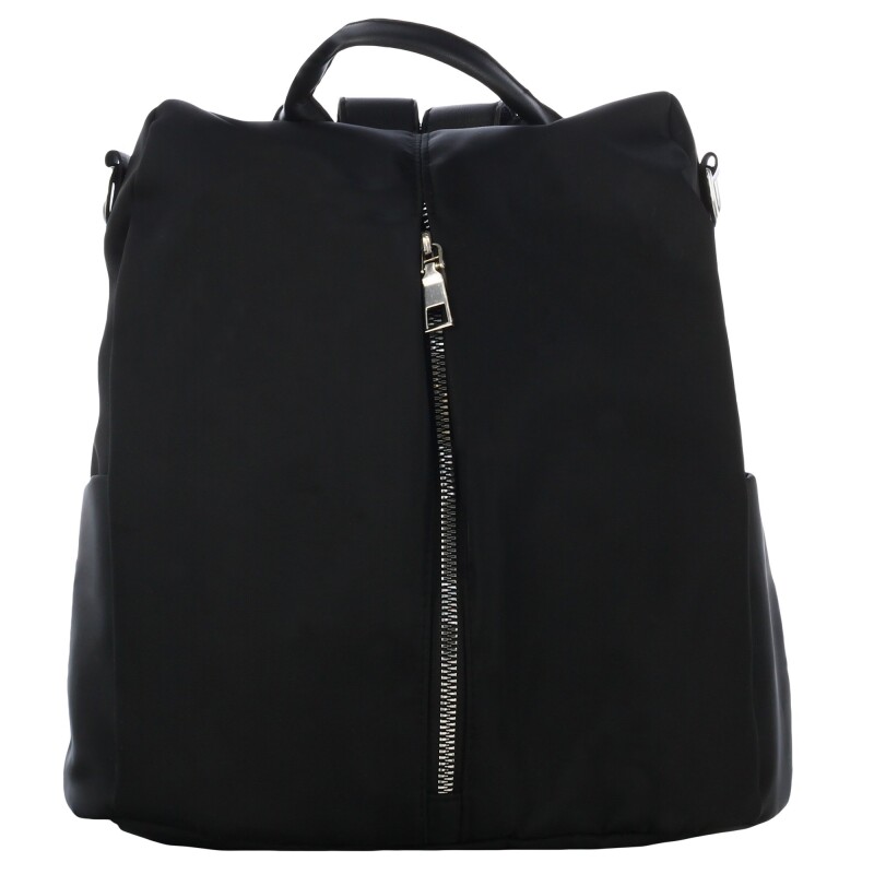 Mochila Miss Carol con cierres metalicos BERILO Negro