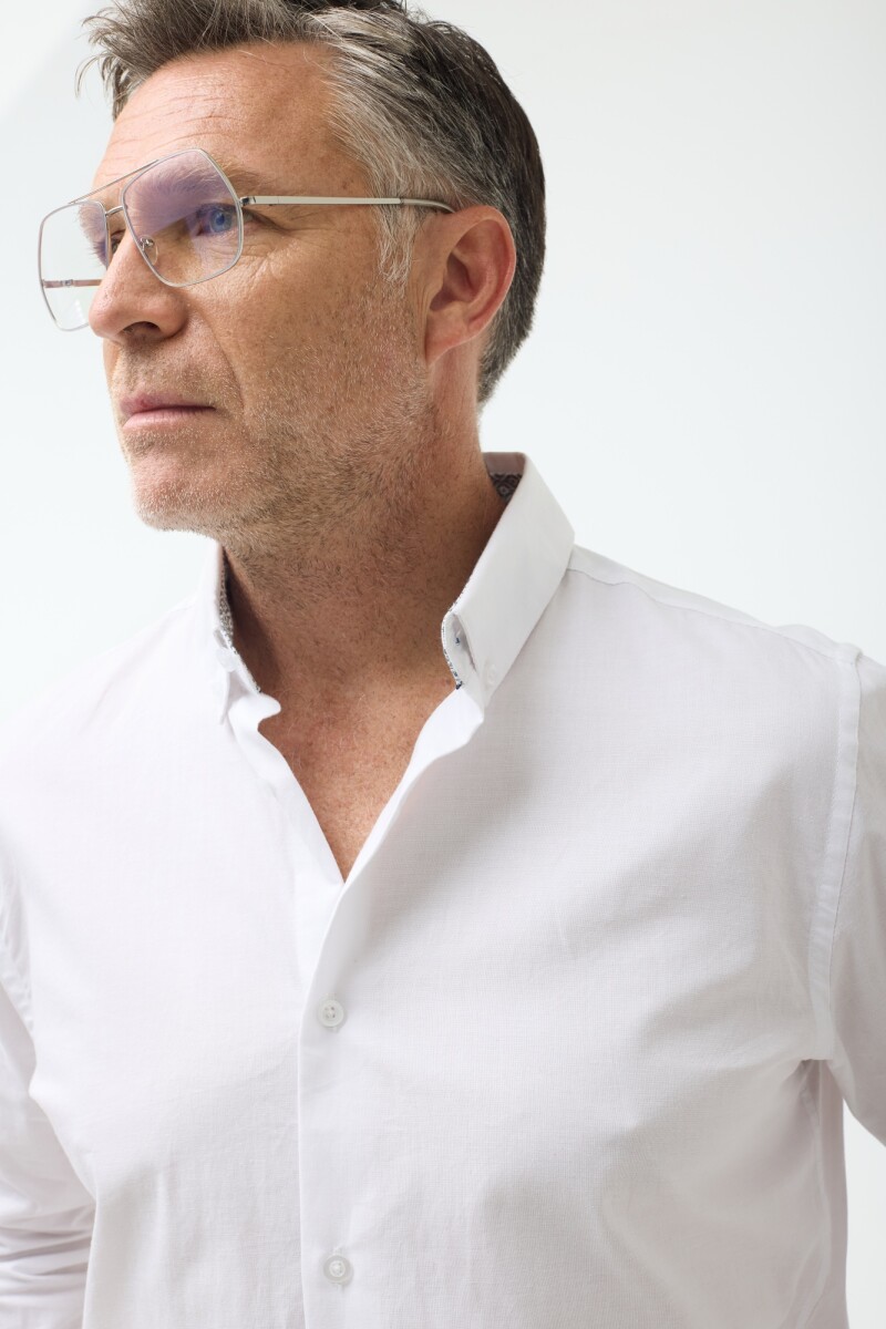Camisa Oxford BLANCO