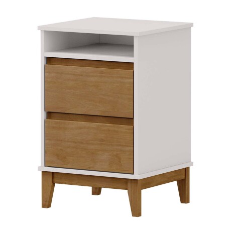 MESA DE LUZ MDF-Y-MADERA MARRON ADAKU