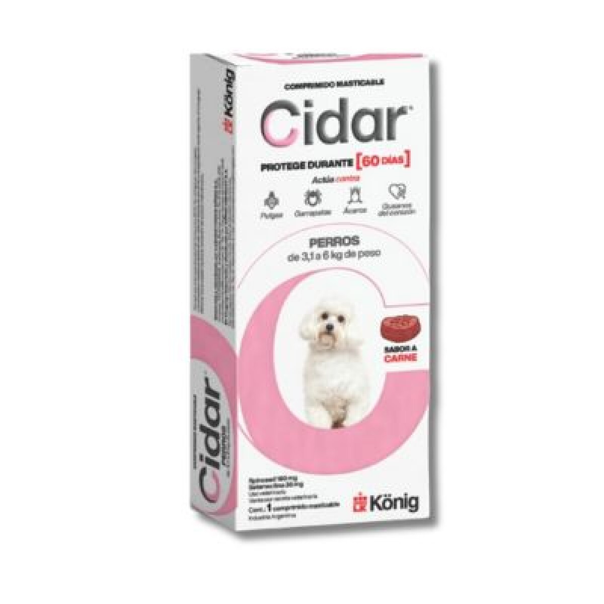 CIDAR PERROS 3,1 A 6 KG 