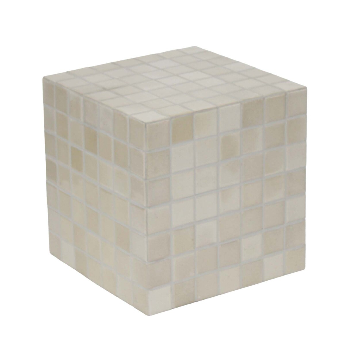 MESA LATERAL - CERAMICA NATURAL-BEIGE OIA BEIGE 