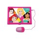 Laptop Disney educativa bilingüe varios diseños Princesas