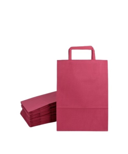 Pack x 50 - bolsa lisa 22x10x30 cm. FUCSIA