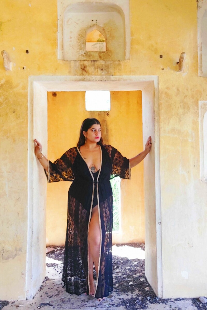 VESTIDO KIMONO 