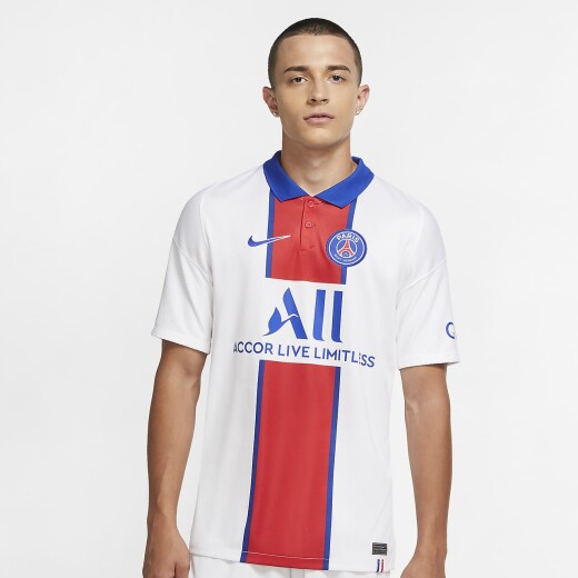 Camiseta Nike PSG Visitante White 2020-2021 S/C