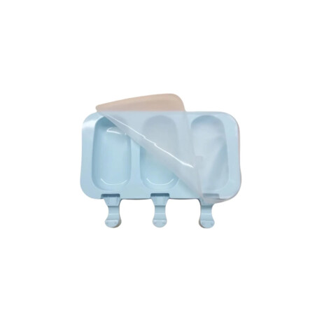 Molde para paletas heladas con palitos – silicona flexible Azul