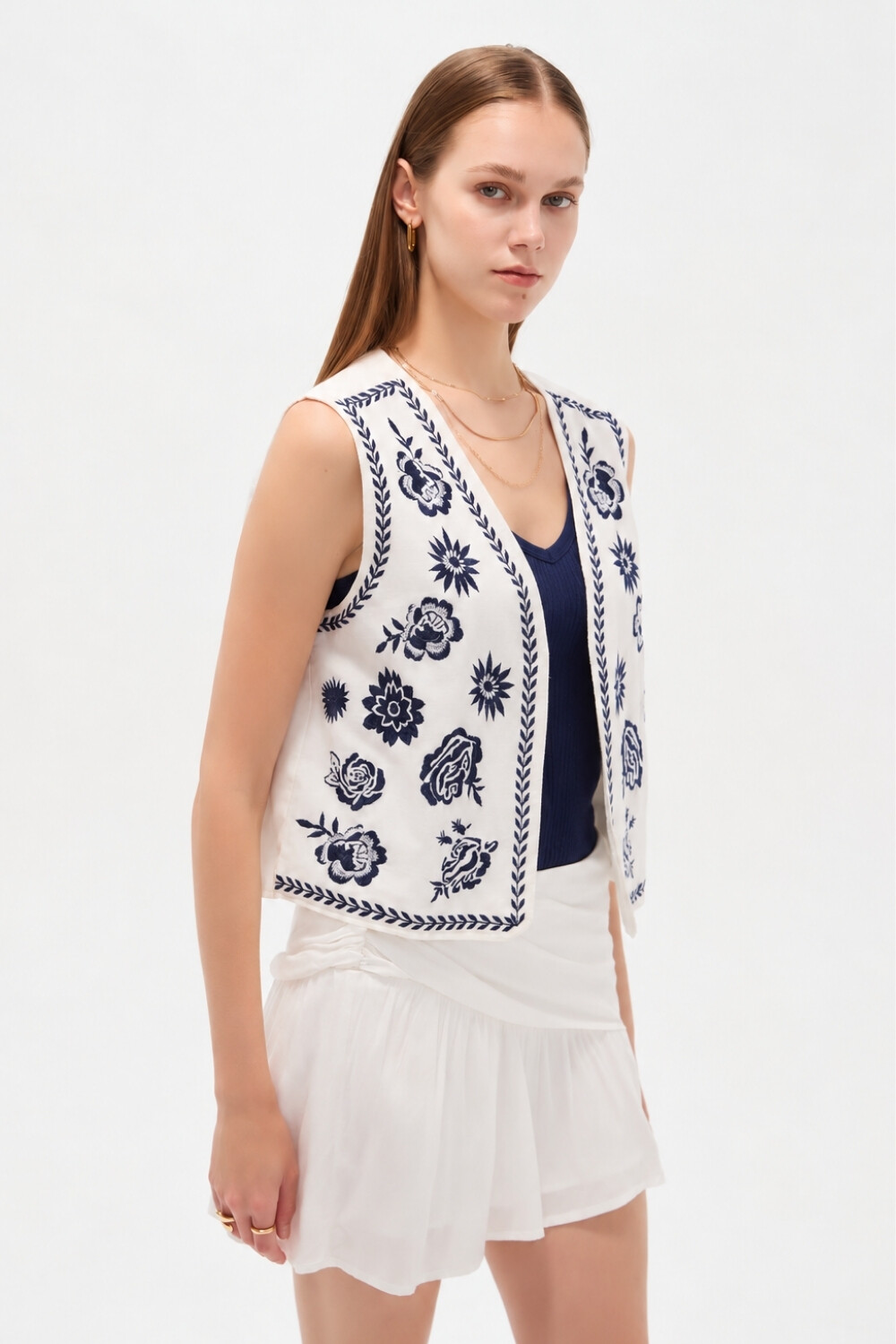 Chaleco Falan Estampado 1