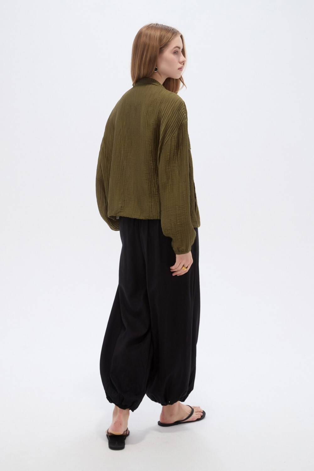 Campera Terala Verde Oliva Oscuro