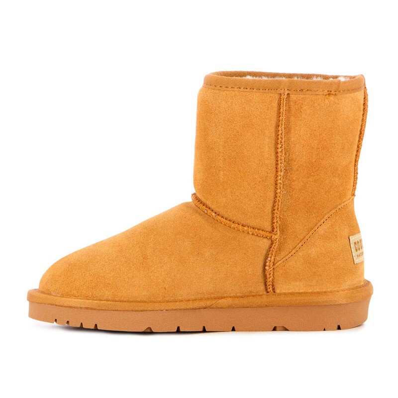 Country Pantubota T-alto /cuero Suede / Water-resistant – Dama – Camel Camel