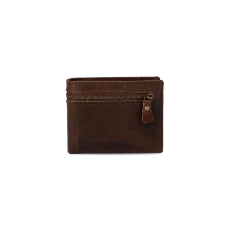 Billetera Cuero Woolf Caoba