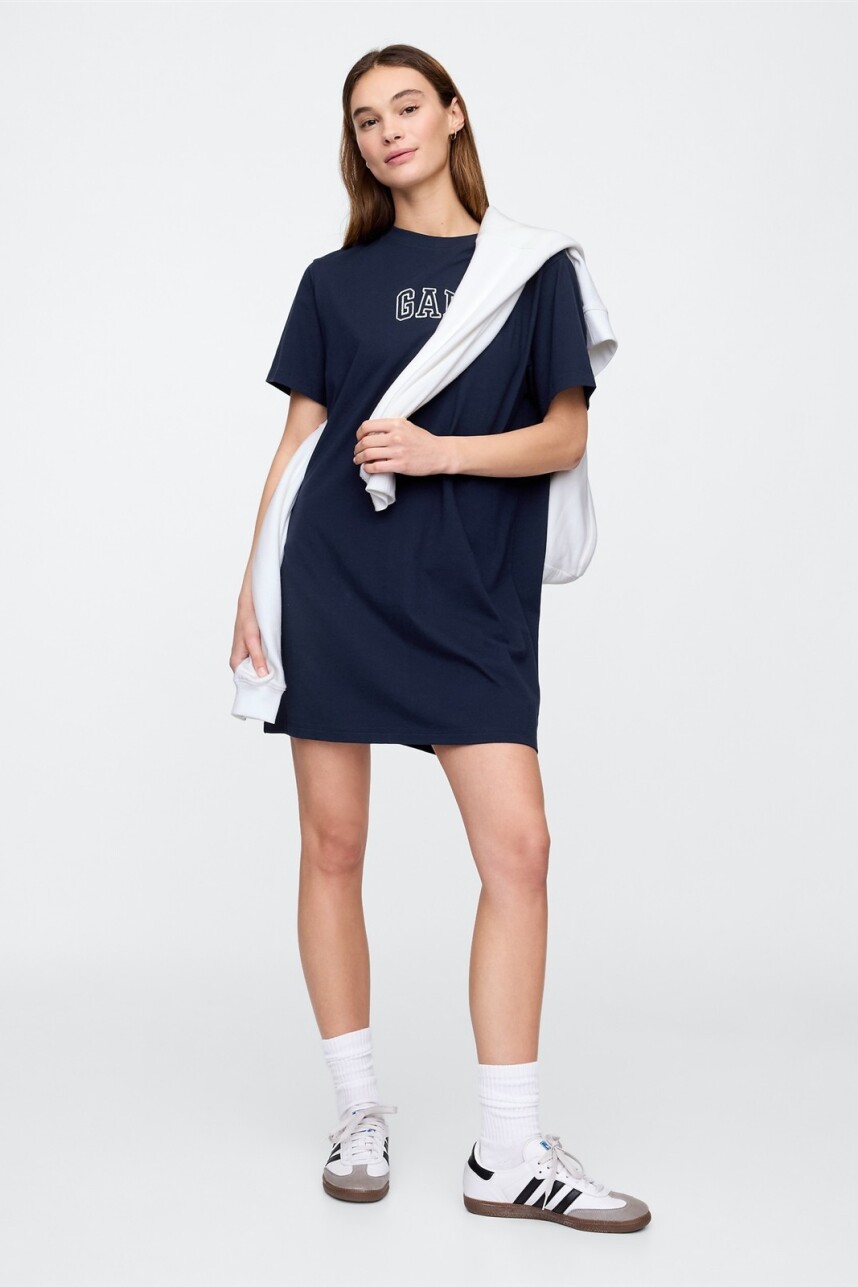 Vestido Logo Gap Mujer Navy Uniform