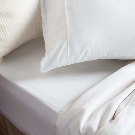 JUEGO DE SABANAS KING BAMBU BLANCO BAMBÚ