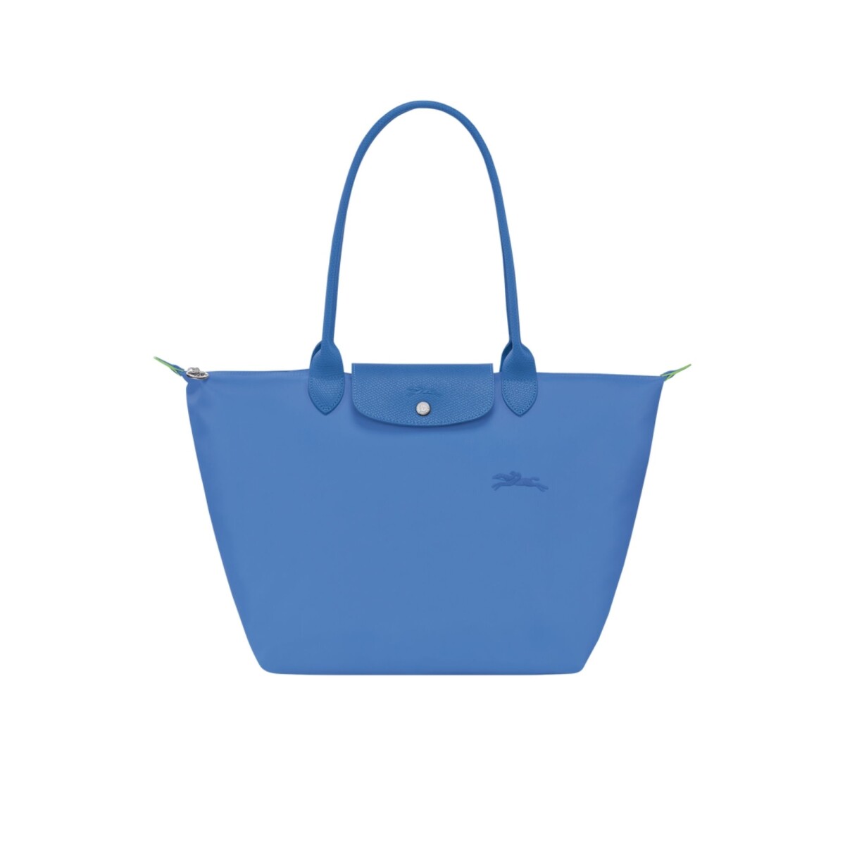 Longchamp -Cartera Longchamp plegable de nylon con cierre y asa larga, Le pliage L 