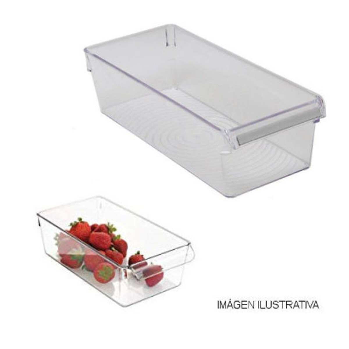 Organizador transparente 36x15x10cm 