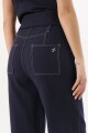 PANTALON LINO ART AZUL