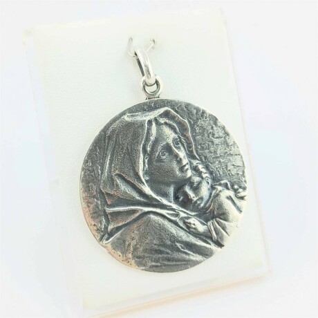 Medalla religiosa de plata 925, Cunero. Medalla religiosa de plata 925, Cunero.