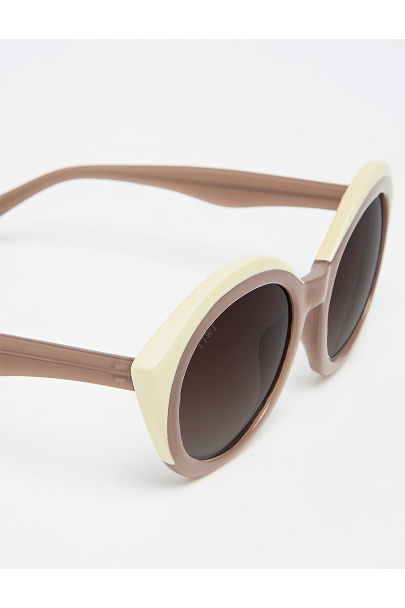 Lentes Tiwi Melvile Bicolor Shiny Coconut/rubber Havana