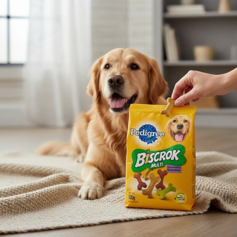 PEDIGREE BISCROK MULTI 500 GRAMOS